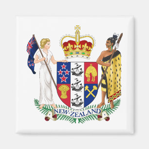 New Zealand country coat arms symbol emblem flag Magnet