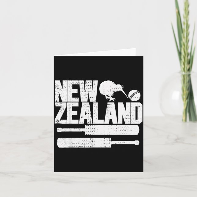 New Zealand Cricket (mr Kiwi And Mr Ball)  Card (Front)