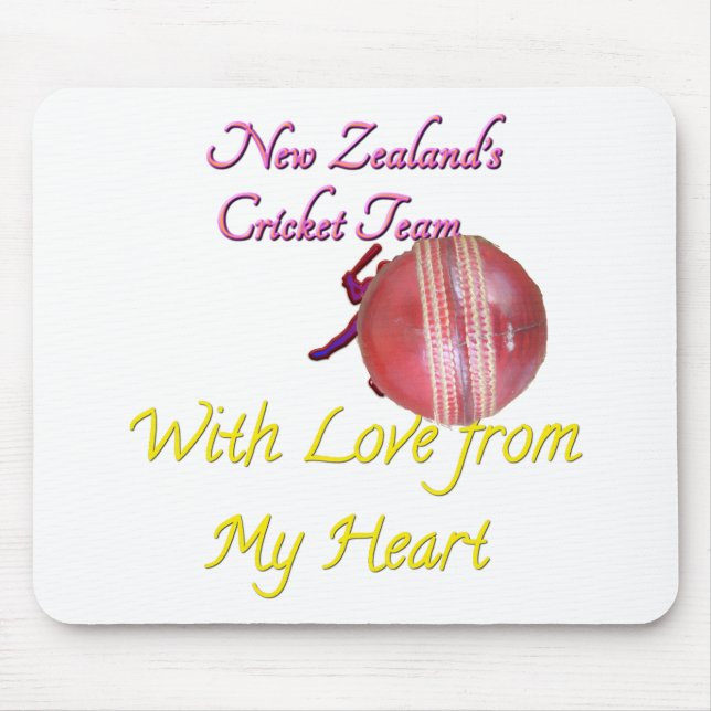  New Zealand cricket player fun Mouse Mat (Front)