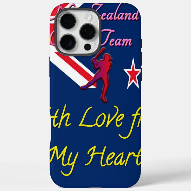 New Zealand Cricket Team: Love From My Heart Art Case-Mate iPhone Case (Back)