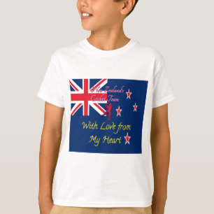 New Zealand Cricket Team: Love From My Heart Art T-Shirt