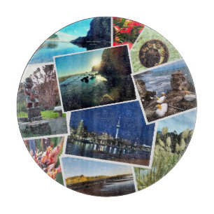 New Zealand Custom Photo Collage Cutting Board