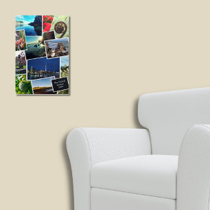 New Zealand Custom Photo Collage Poster
