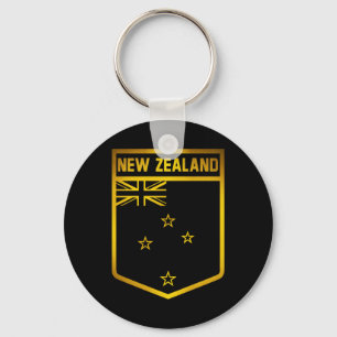 New Zealand Emblem Key Ring