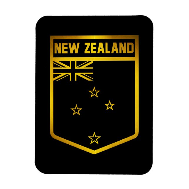 New Zealand Emblem Magnet (Vertical)