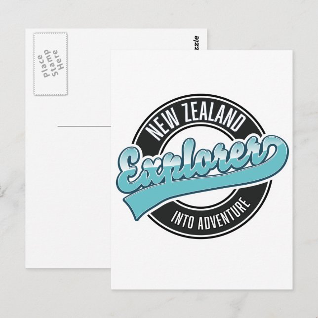 New Zealand explorer  Postcard (Front/Back)