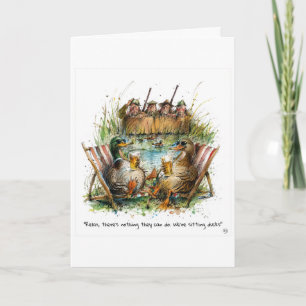 New Zealand Farming Cartoon Card
