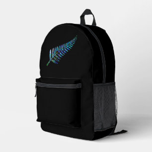 NEW ZEALAND FERN PAUA PRINTED BACKPACK