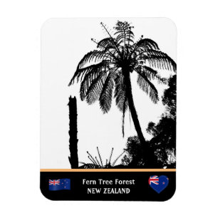 New Zealand - Fern Tree Forest / Wilderness Magnet