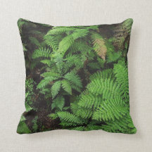 New Zealand ferns cushion