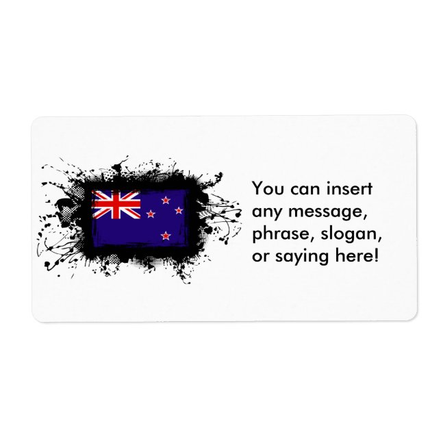 New Zealand Flag (Front)