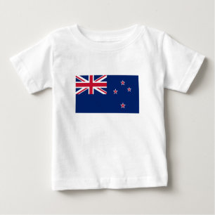 New Zealand Flag Baby T-Shirt