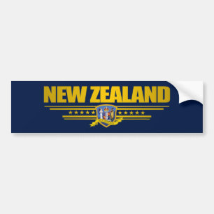 New Zealand Flag Bumper Sticker