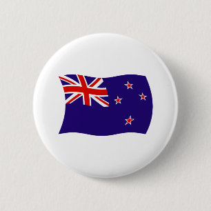 New Zealand Flag Button