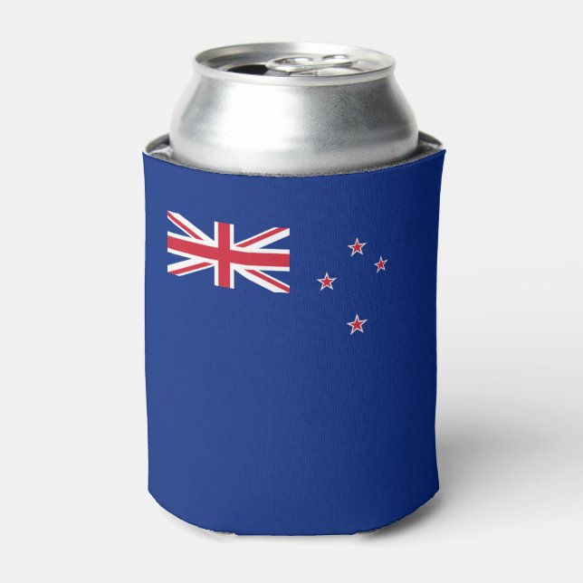 New Zealand flag Can Cooler (Can Front)