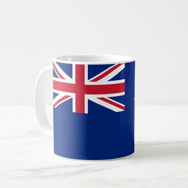 New Zealand Flag Coffee Mug (Front Left)