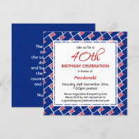 NEW ZEALAND FLAG Custom Birthday Celebration