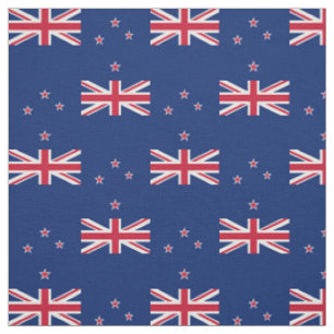 New Zealand Flag Fabric