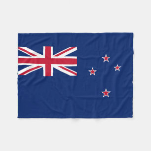 New Zealand Flag Fleece Blanket