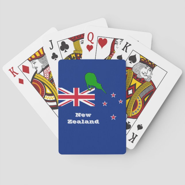 New Zealand Flag Games, New Zealand Playing Cards (Back)