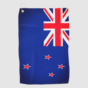 New Zealand Flag Golf Towel