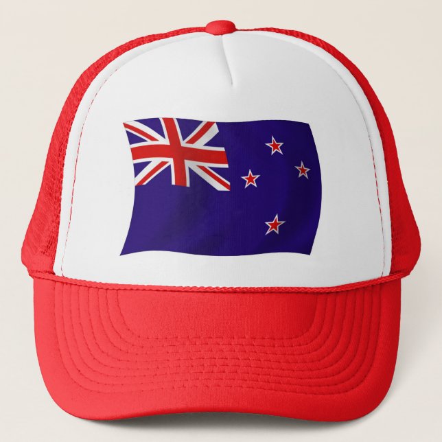 New Zealand Flag Hat (Front)