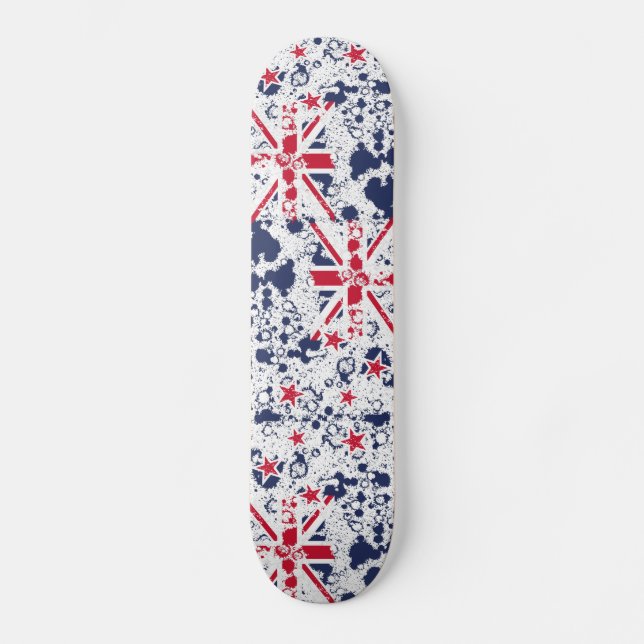 New Zealand FLAG KCALIMA effect by Masanser Skateboard (Front)