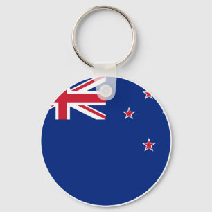 New Zealand Flag Key Ring