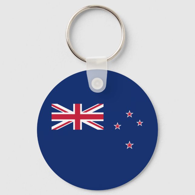 New Zealand Flag Key Ring (Front)