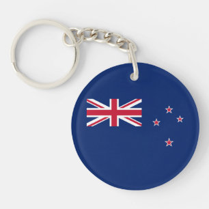 New Zealand Flag Key Ring