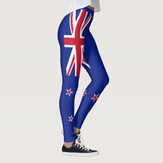 New Zealand flag Leggings (Right)