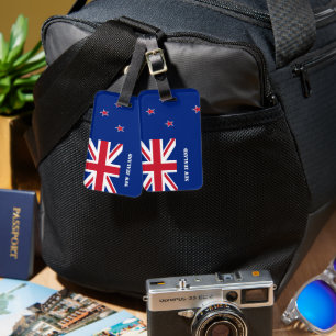 New Zealand Flag Luggage Tag