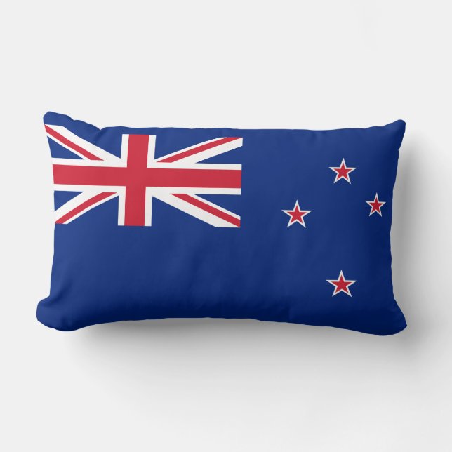 New Zealand flag Lumbar Cushion (Front)