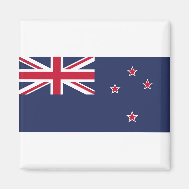 New Zealand Flag Magnet (Front)