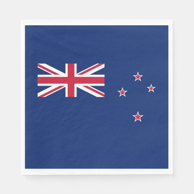 New Zealand Flag Napkin (Front)