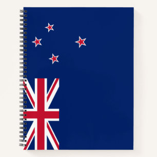 New Zealand Flag (NZ) Notebook
