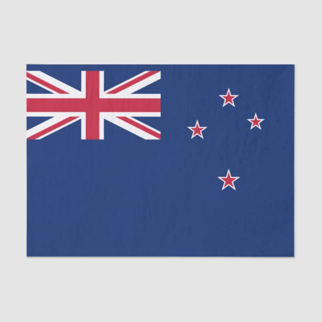 New Zealand Flag (NZ) Tissue Paper (Front)