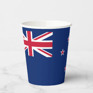 New Zealand Flag Paper Cups