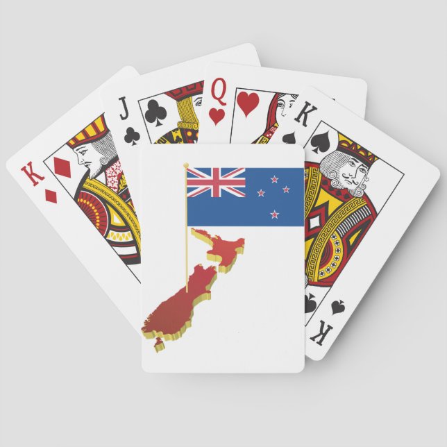 New Zealand Flag Playing Cards (Back)