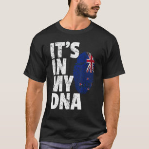 New Zealand Flag Pride Country Home Nation Famil T-Shirt