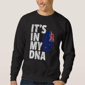 New Zealand Flag Pride Country Home Nation Family Sweatshirt