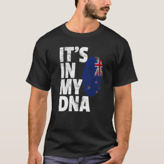 New Zealand Flag Pride Country Home Nation Family T-Shirt