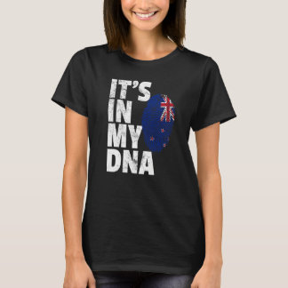 New Zealand Flag Pride Country Home Nation Family T-Shirt