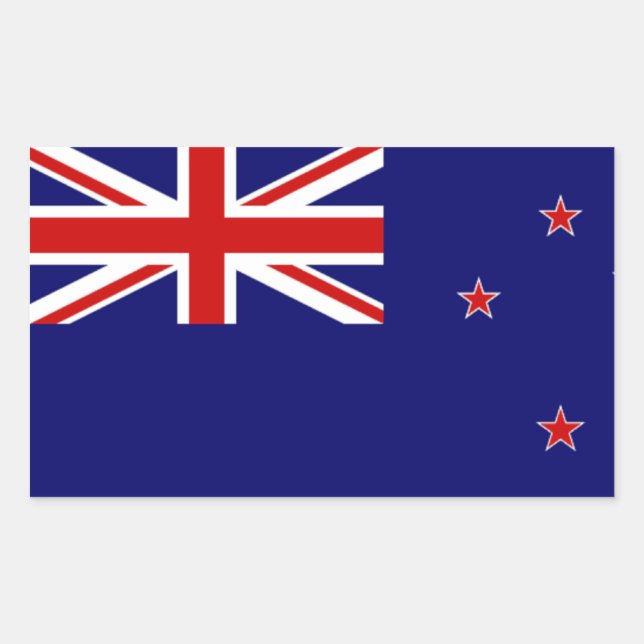 New Zealand Flag sticker (Front)
