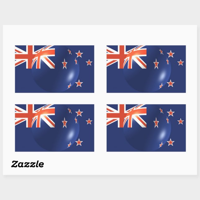 New Zealand Flag Sticker (Sheet)