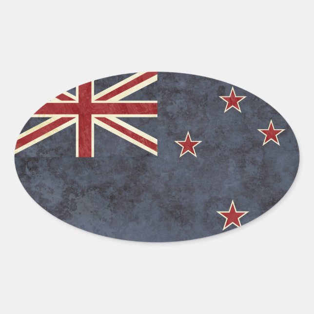 New Zealand Flag Stickers (Front)