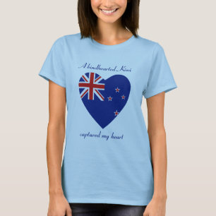 New Zealand Flag Sweetheart T-Shirt