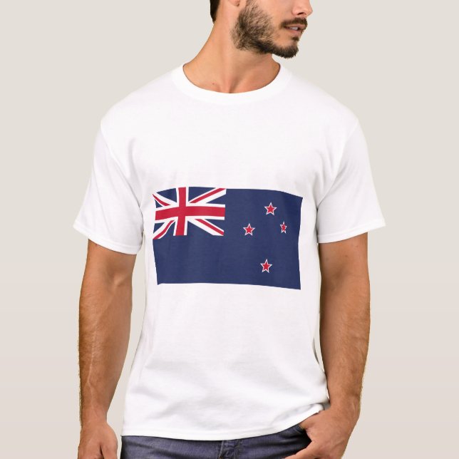 New Zealand Flag T-Shirt (Front)