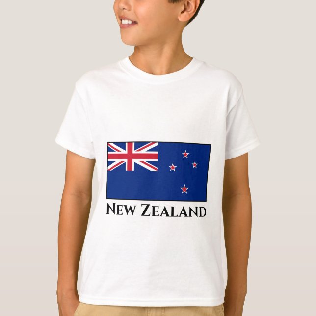 New Zealand Flag T-Shirt (Front)