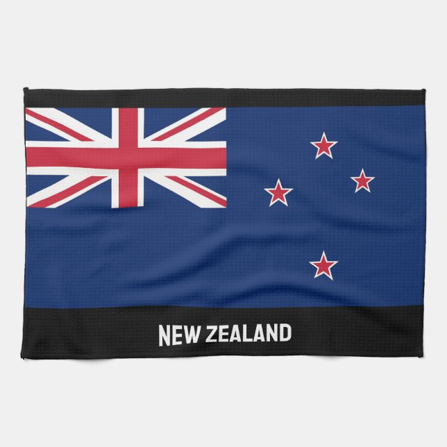 New Zealand Flag Tea Towel (Horizontal)
